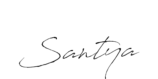 You should practise on your own different ways (Antro_Vectra) to write your name (Santya) in signature. don't let someone else do it for you. Santya signature style 6 images and pictures png