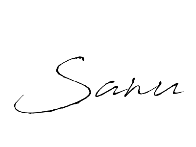 The best way (Antro_Vectra) to make a short signature is to pick only two or three words in your name. The name Sanu include a total of six letters. For converting this name. Sanu signature style 6 images and pictures png