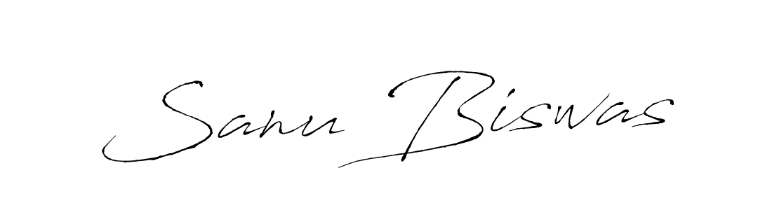 Make a short Sanu Biswas signature style. Manage your documents anywhere anytime using Antro_Vectra. Create and add eSignatures, submit forms, share and send files easily. Sanu Biswas signature style 6 images and pictures png