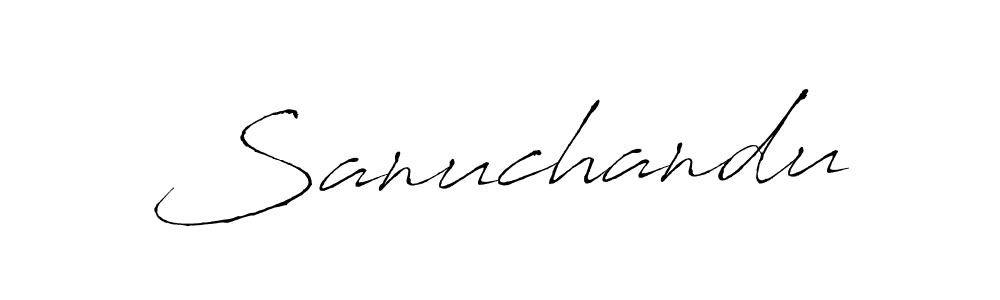 This is the best signature style for the Sanuchandu name. Also you like these signature font (Antro_Vectra). Mix name signature. Sanuchandu signature style 6 images and pictures png