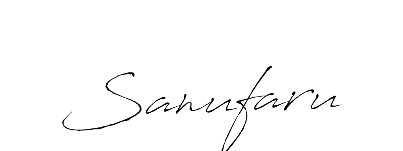 Design your own signature with our free online signature maker. With this signature software, you can create a handwritten (Antro_Vectra) signature for name Sanufaru. Sanufaru signature style 6 images and pictures png