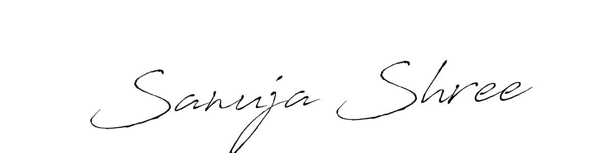 Also we have Sanuja Shree name is the best signature style. Create professional handwritten signature collection using Antro_Vectra autograph style. Sanuja Shree signature style 6 images and pictures png