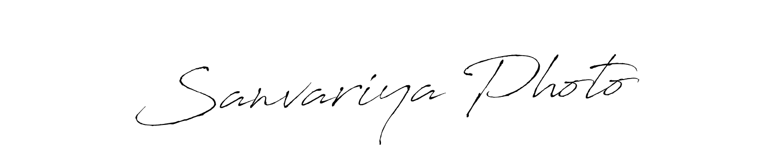 if you are searching for the best signature style for your name Sanvariya Photo. so please give up your signature search. here we have designed multiple signature styles  using Antro_Vectra. Sanvariya Photo signature style 6 images and pictures png