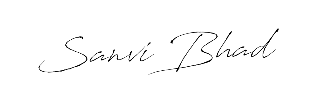 Best and Professional Signature Style for Sanvi Bhad. Antro_Vectra Best Signature Style Collection. Sanvi Bhad signature style 6 images and pictures png
