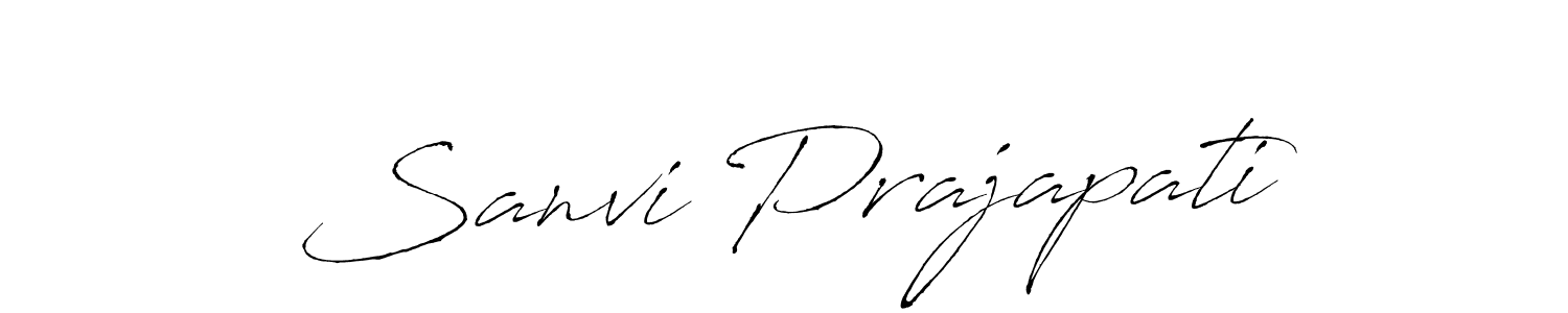 You should practise on your own different ways (Antro_Vectra) to write your name (Sanvi Prajapati) in signature. don't let someone else do it for you. Sanvi Prajapati signature style 6 images and pictures png