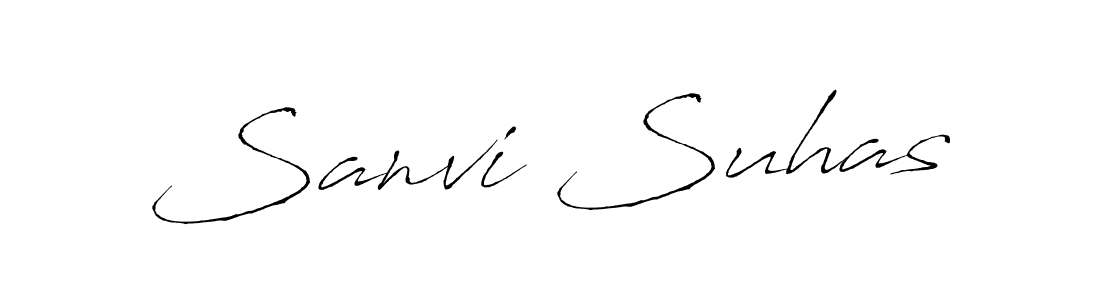 How to Draw Sanvi Suhas signature style? Antro_Vectra is a latest design signature styles for name Sanvi Suhas. Sanvi Suhas signature style 6 images and pictures png