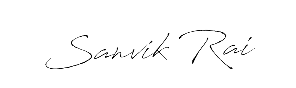 You can use this online signature creator to create a handwritten signature for the name Sanvik Rai. This is the best online autograph maker. Sanvik Rai signature style 6 images and pictures png