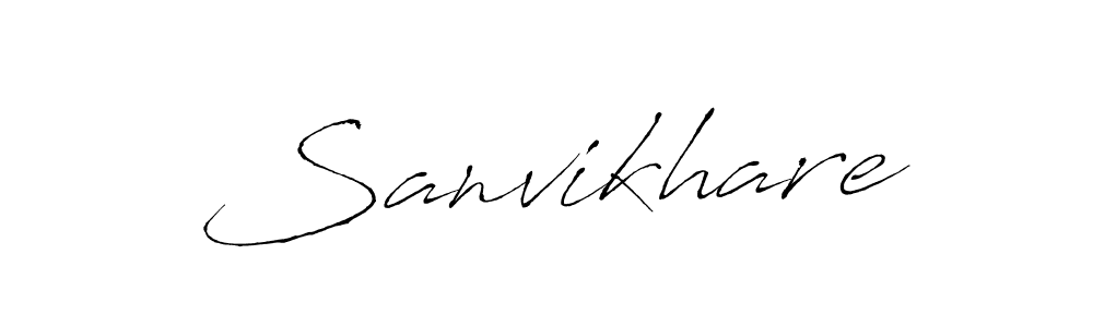 It looks lik you need a new signature style for name Sanvikhare. Design unique handwritten (Antro_Vectra) signature with our free signature maker in just a few clicks. Sanvikhare signature style 6 images and pictures png