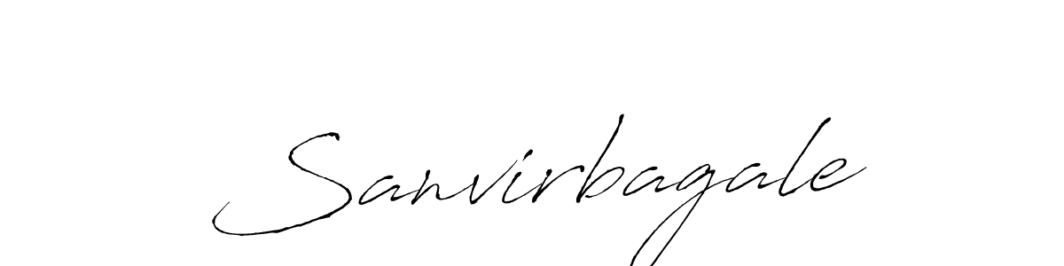 The best way (Antro_Vectra) to make a short signature is to pick only two or three words in your name. The name Sanvirbagale include a total of six letters. For converting this name. Sanvirbagale signature style 6 images and pictures png