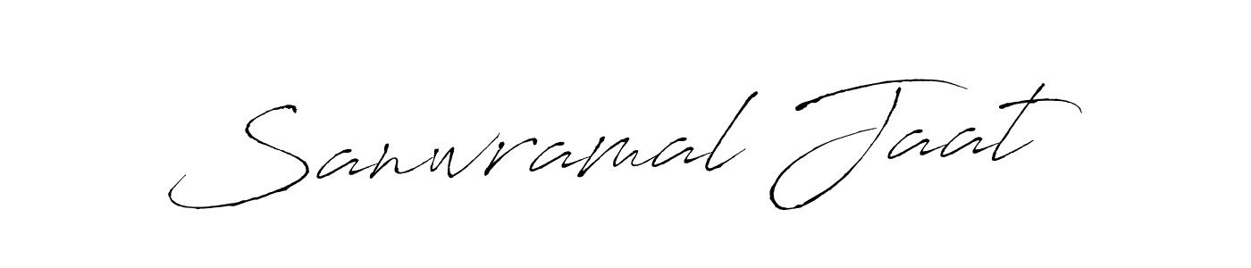 Also You can easily find your signature by using the search form. We will create Sanwramal Jaat name handwritten signature images for you free of cost using Antro_Vectra sign style. Sanwramal Jaat signature style 6 images and pictures png