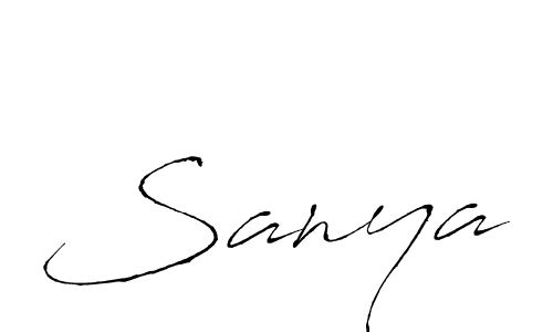 You should practise on your own different ways (Antro_Vectra) to write your name (Sanya) in signature. don't let someone else do it for you. Sanya signature style 6 images and pictures png