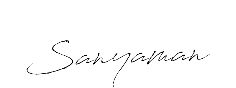Similarly Antro_Vectra is the best handwritten signature design. Signature creator online .You can use it as an online autograph creator for name Sanyaman. Sanyaman signature style 6 images and pictures png