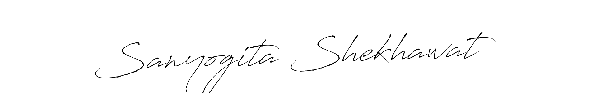 See photos of Sanyogita Shekhawat official signature by Spectra . Check more albums & portfolios. Read reviews & check more about Antro_Vectra font. Sanyogita Shekhawat signature style 6 images and pictures png