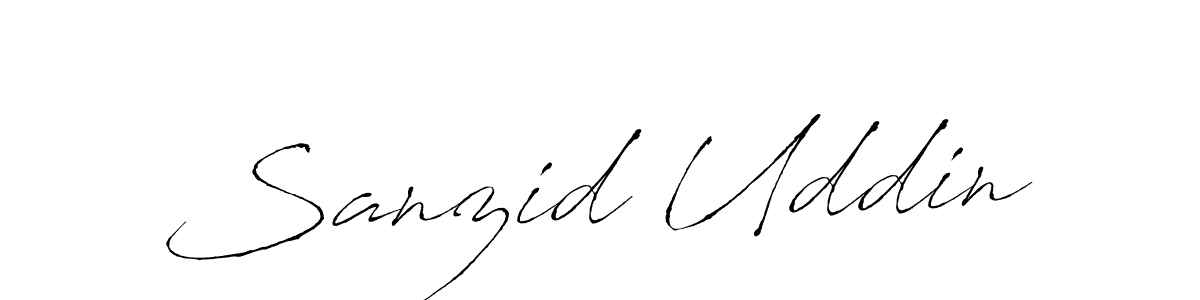 Similarly Antro_Vectra is the best handwritten signature design. Signature creator online .You can use it as an online autograph creator for name Sanzid Uddin. Sanzid Uddin signature style 6 images and pictures png