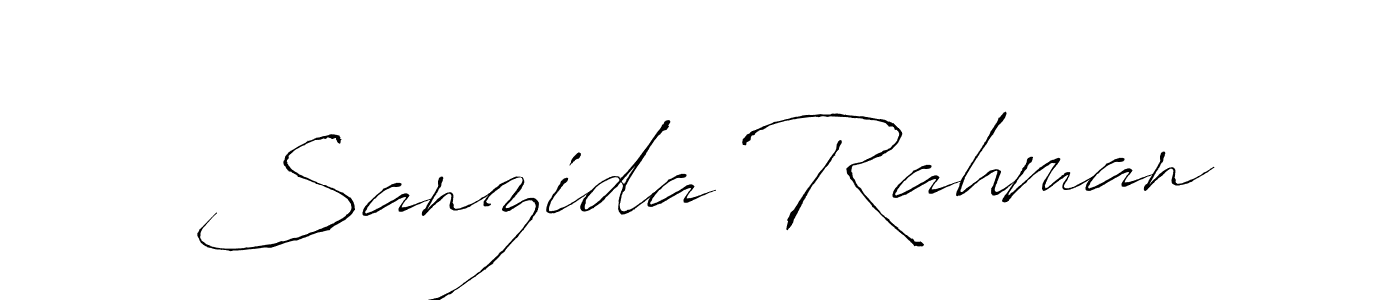 Make a beautiful signature design for name Sanzida Rahman. Use this online signature maker to create a handwritten signature for free. Sanzida Rahman signature style 6 images and pictures png