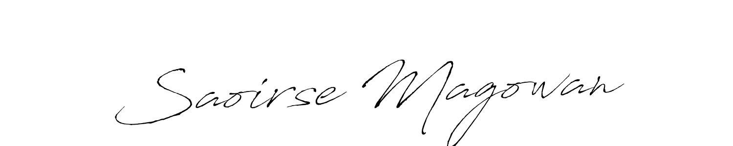 See photos of Saoirse Magowan official signature by Spectra . Check more albums & portfolios. Read reviews & check more about Antro_Vectra font. Saoirse Magowan signature style 6 images and pictures png