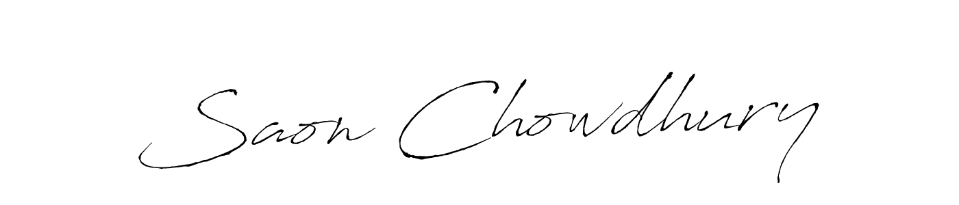 You should practise on your own different ways (Antro_Vectra) to write your name (Saon Chowdhury) in signature. don't let someone else do it for you. Saon Chowdhury signature style 6 images and pictures png