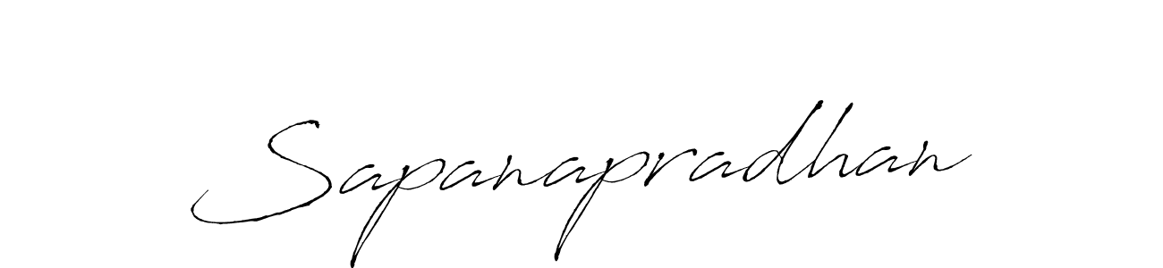 Use a signature maker to create a handwritten signature online. With this signature software, you can design (Antro_Vectra) your own signature for name Sapanapradhan. Sapanapradhan signature style 6 images and pictures png