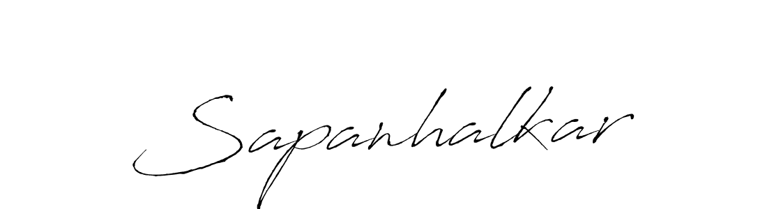 Make a beautiful signature design for name Sapanhalkar. Use this online signature maker to create a handwritten signature for free. Sapanhalkar signature style 6 images and pictures png