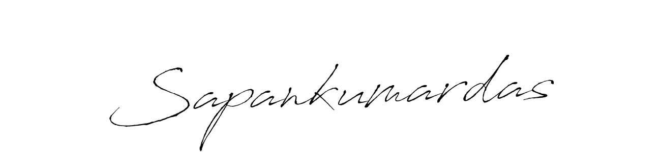 How to make Sapankumardas signature? Antro_Vectra is a professional autograph style. Create handwritten signature for Sapankumardas name. Sapankumardas signature style 6 images and pictures png