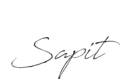 Once you've used our free online signature maker to create your best signature Antro_Vectra style, it's time to enjoy all of the benefits that Sapit name signing documents. Sapit signature style 6 images and pictures png