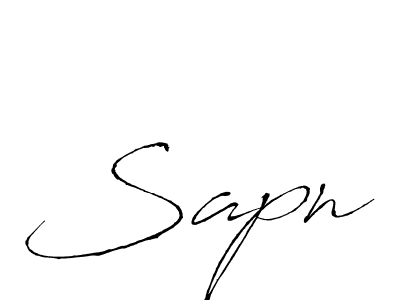 You should practise on your own different ways (Antro_Vectra) to write your name (Sapn) in signature. don't let someone else do it for you. Sapn signature style 6 images and pictures png