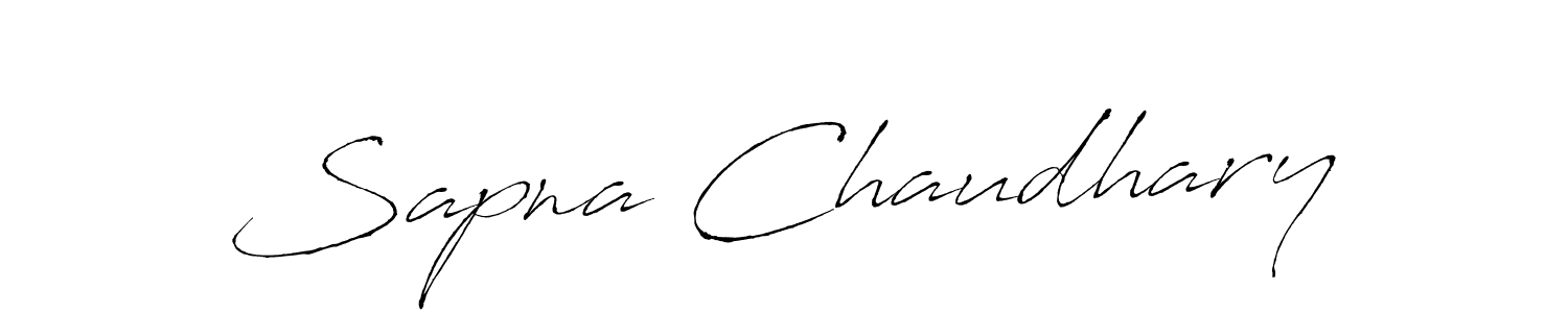 How to make Sapna Chaudhary signature? Antro_Vectra is a professional autograph style. Create handwritten signature for Sapna Chaudhary name. Sapna Chaudhary signature style 6 images and pictures png