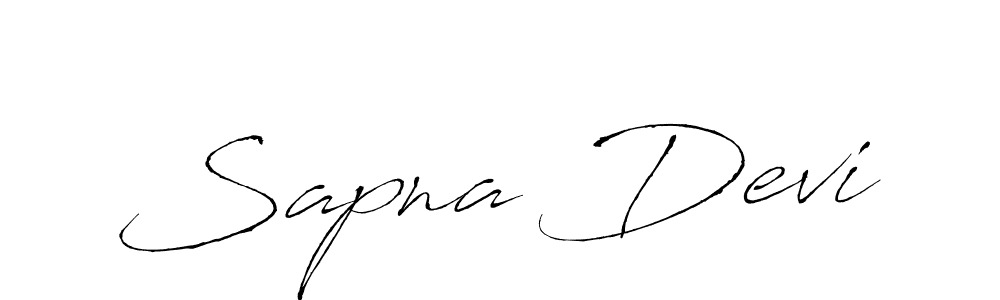 It looks lik you need a new signature style for name Sapna Devi. Design unique handwritten (Antro_Vectra) signature with our free signature maker in just a few clicks. Sapna Devi signature style 6 images and pictures png