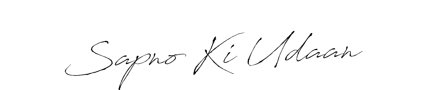 Also we have Sapno Ki Udaan name is the best signature style. Create professional handwritten signature collection using Antro_Vectra autograph style. Sapno Ki Udaan signature style 6 images and pictures png