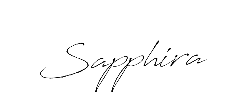 Make a beautiful signature design for name Sapphira. Use this online signature maker to create a handwritten signature for free. Sapphira signature style 6 images and pictures png
