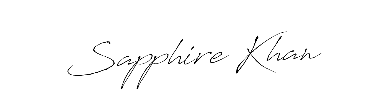 Similarly Antro_Vectra is the best handwritten signature design. Signature creator online .You can use it as an online autograph creator for name Sapphire Khan. Sapphire Khan signature style 6 images and pictures png