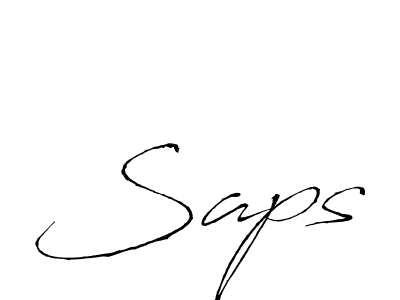 How to make Saps name signature. Use Antro_Vectra style for creating short signs online. This is the latest handwritten sign. Saps signature style 6 images and pictures png