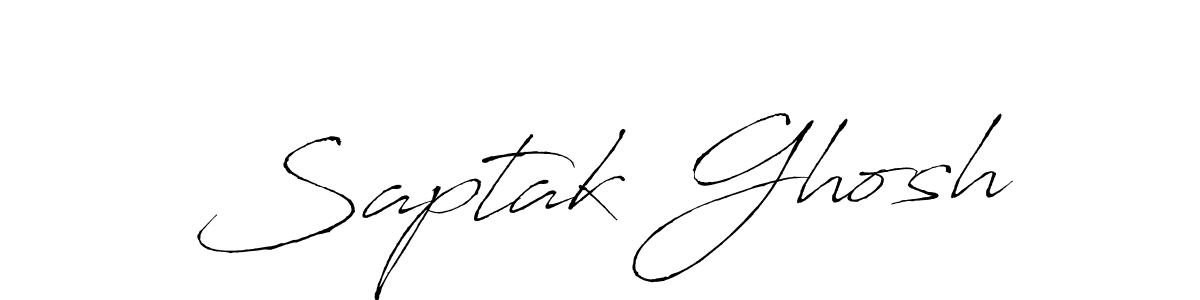 Also we have Saptak Ghosh name is the best signature style. Create professional handwritten signature collection using Antro_Vectra autograph style. Saptak Ghosh signature style 6 images and pictures png