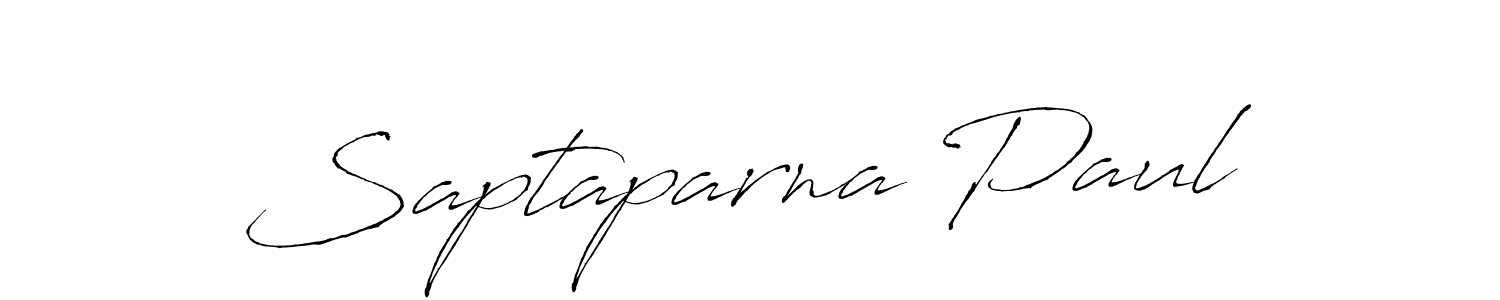 Saptaparna Paul stylish signature style. Best Handwritten Sign (Antro_Vectra) for my name. Handwritten Signature Collection Ideas for my name Saptaparna Paul. Saptaparna Paul signature style 6 images and pictures png