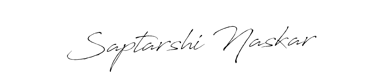 Create a beautiful signature design for name Saptarshi Naskar. With this signature (Antro_Vectra) fonts, you can make a handwritten signature for free. Saptarshi Naskar signature style 6 images and pictures png