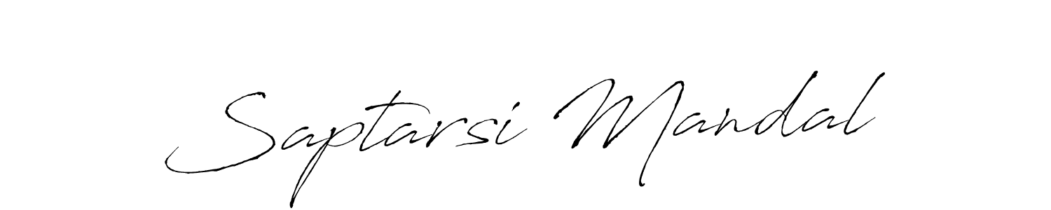 Saptarsi Mandal stylish signature style. Best Handwritten Sign (Antro_Vectra) for my name. Handwritten Signature Collection Ideas for my name Saptarsi Mandal. Saptarsi Mandal signature style 6 images and pictures png