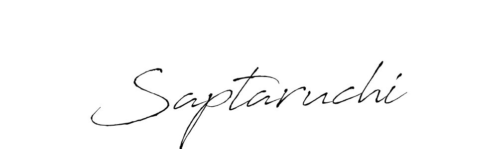 Create a beautiful signature design for name Saptaruchi. With this signature (Antro_Vectra) fonts, you can make a handwritten signature for free. Saptaruchi signature style 6 images and pictures png