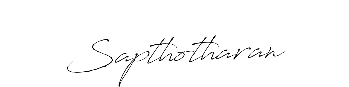 You should practise on your own different ways (Antro_Vectra) to write your name (Sapthotharan) in signature. don't let someone else do it for you. Sapthotharan signature style 6 images and pictures png