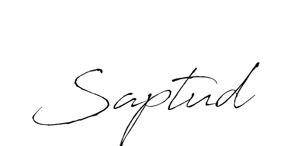Also we have Saptud name is the best signature style. Create professional handwritten signature collection using Antro_Vectra autograph style. Saptud signature style 6 images and pictures png