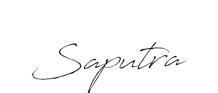 Also we have Saputra name is the best signature style. Create professional handwritten signature collection using Antro_Vectra autograph style. Saputra signature style 6 images and pictures png