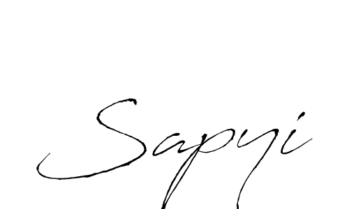 Antro_Vectra is a professional signature style that is perfect for those who want to add a touch of class to their signature. It is also a great choice for those who want to make their signature more unique. Get Sapyi name to fancy signature for free. Sapyi signature style 6 images and pictures png