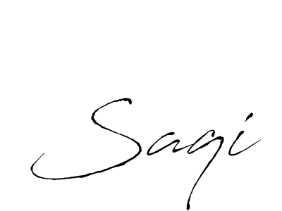 Make a beautiful signature design for name Saqi. Use this online signature maker to create a handwritten signature for free. Saqi signature style 6 images and pictures png