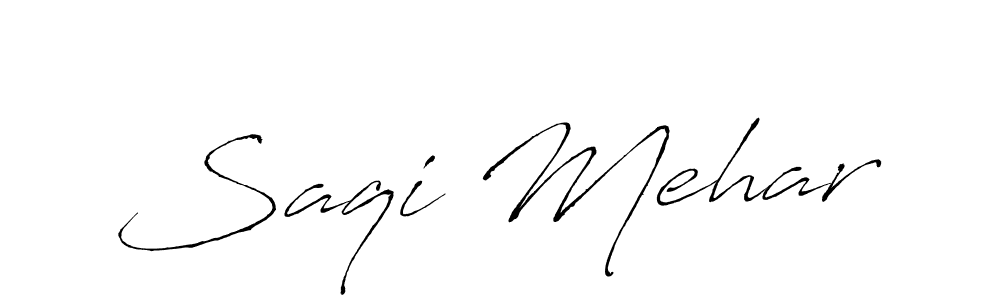 Similarly Antro_Vectra is the best handwritten signature design. Signature creator online .You can use it as an online autograph creator for name Saqi Mehar. Saqi Mehar signature style 6 images and pictures png