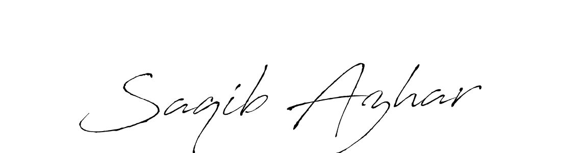 It looks lik you need a new signature style for name Saqib Azhar. Design unique handwritten (Antro_Vectra) signature with our free signature maker in just a few clicks. Saqib Azhar signature style 6 images and pictures png