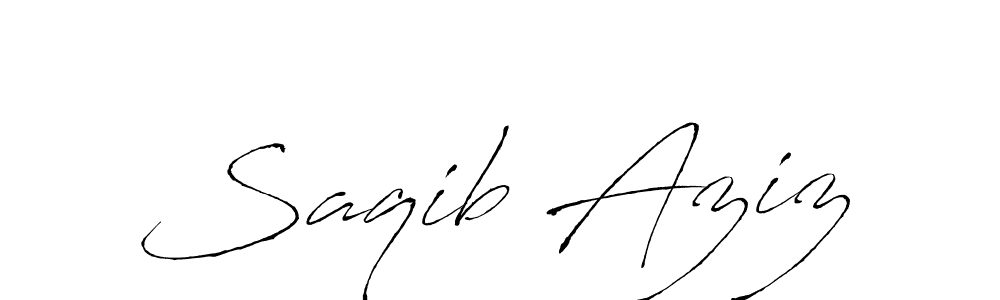 It looks lik you need a new signature style for name Saqib Aziz. Design unique handwritten (Antro_Vectra) signature with our free signature maker in just a few clicks. Saqib Aziz signature style 6 images and pictures png