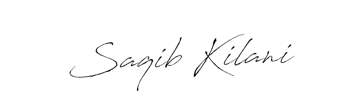 Create a beautiful signature design for name Saqib Kilani. With this signature (Antro_Vectra) fonts, you can make a handwritten signature for free. Saqib Kilani signature style 6 images and pictures png