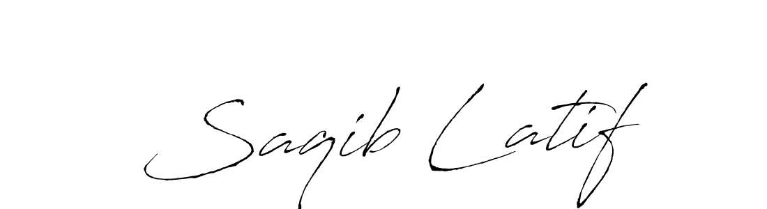 How to make Saqib Latif signature? Antro_Vectra is a professional autograph style. Create handwritten signature for Saqib Latif name. Saqib Latif signature style 6 images and pictures png