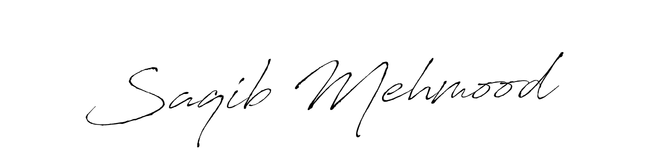 Saqib Mehmood stylish signature style. Best Handwritten Sign (Antro_Vectra) for my name. Handwritten Signature Collection Ideas for my name Saqib Mehmood. Saqib Mehmood signature style 6 images and pictures png