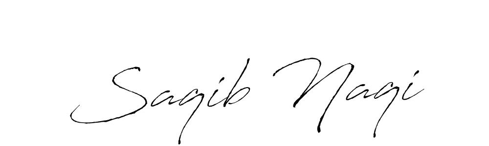 Design your own signature with our free online signature maker. With this signature software, you can create a handwritten (Antro_Vectra) signature for name Saqib Naqi. Saqib Naqi signature style 6 images and pictures png