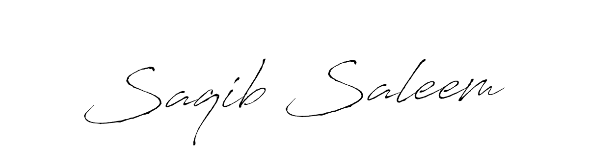 Also we have Saqib Saleem name is the best signature style. Create professional handwritten signature collection using Antro_Vectra autograph style. Saqib Saleem signature style 6 images and pictures png